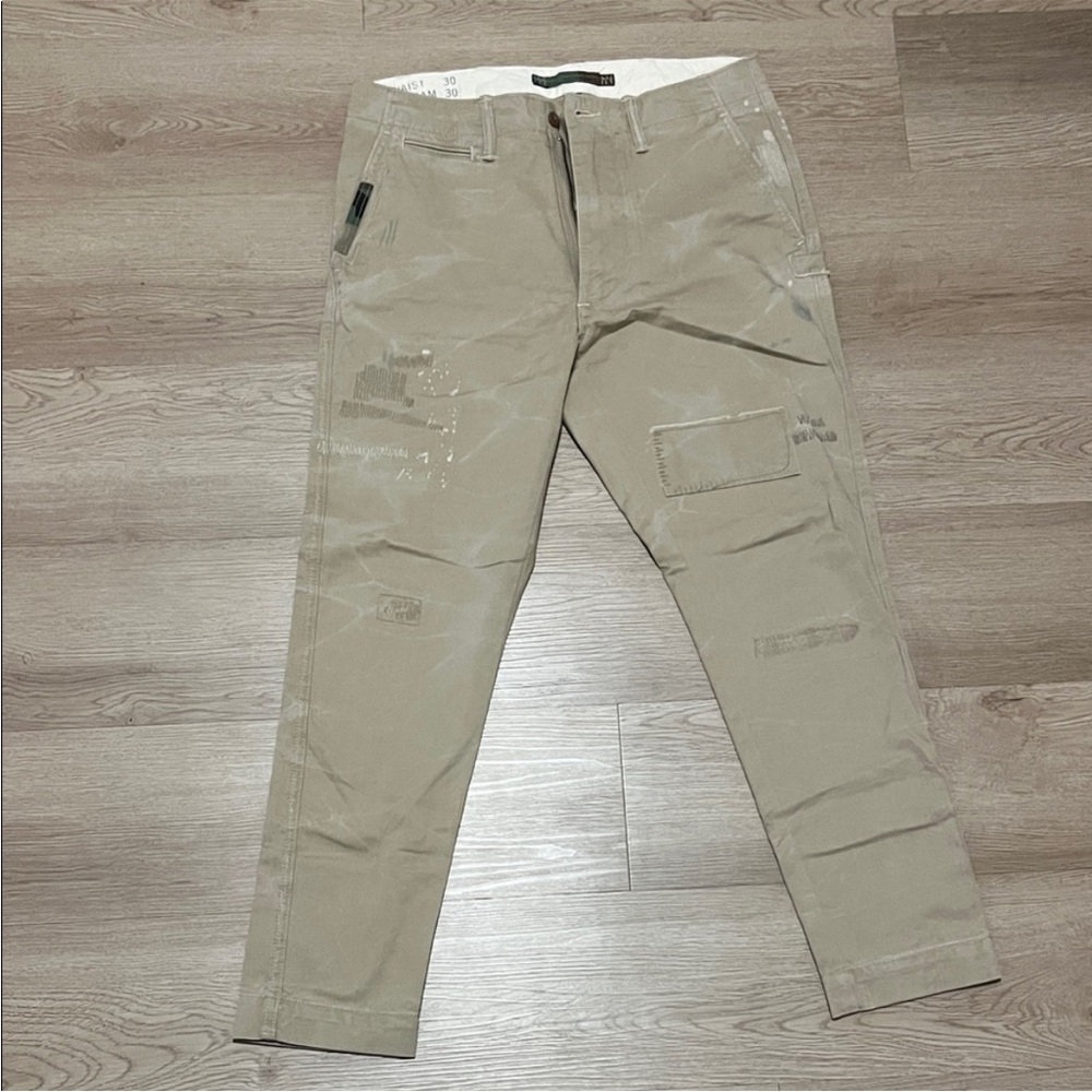 Ralph Lauren Men's Beige Cargo Pants